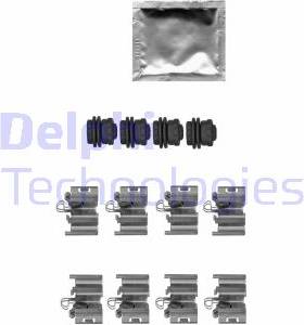 Delphi Accessory Kit Disc Brake Pad LX0668