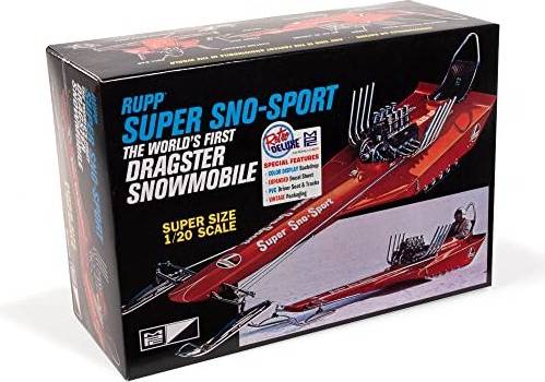 MPC Rupp Super SNO-Sport Snow Dragster 1:20 Scale Model Kit