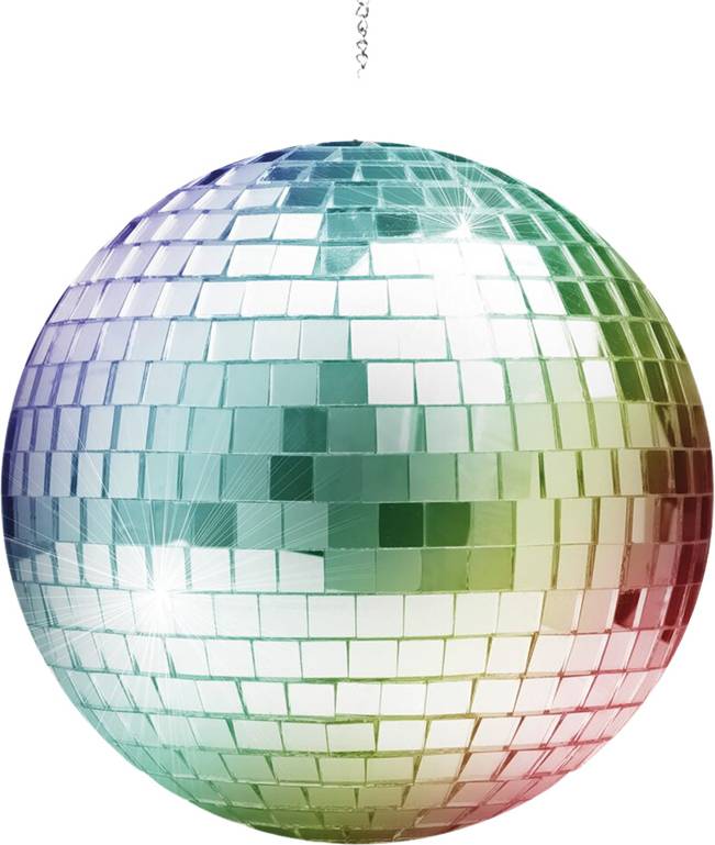 light Rotating Mirror Ball with LED