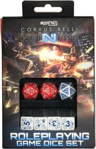 Modiphius Infinity RPG Dice Set Nomad Box