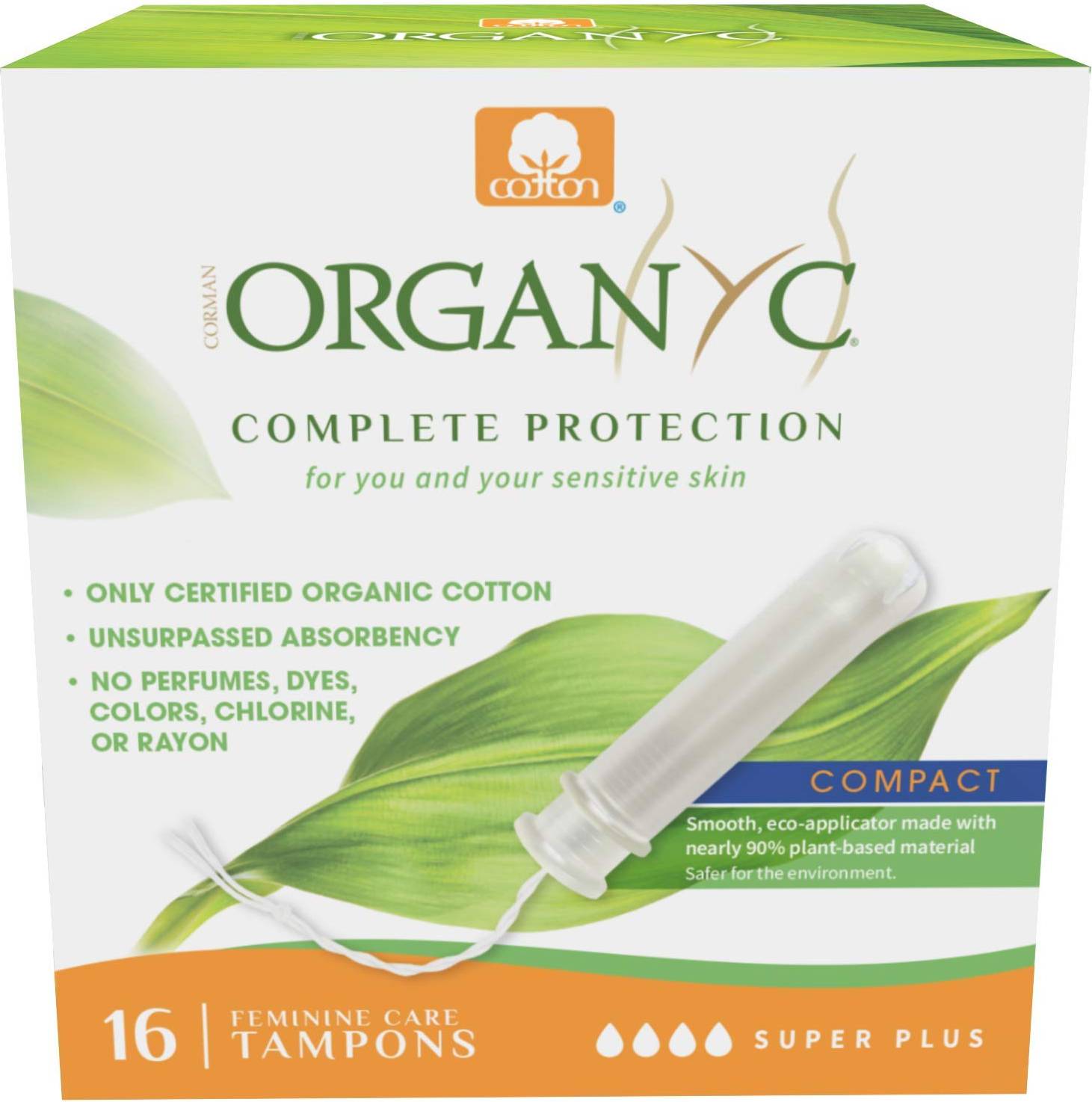 Compact Super Plus Applicator Tampons