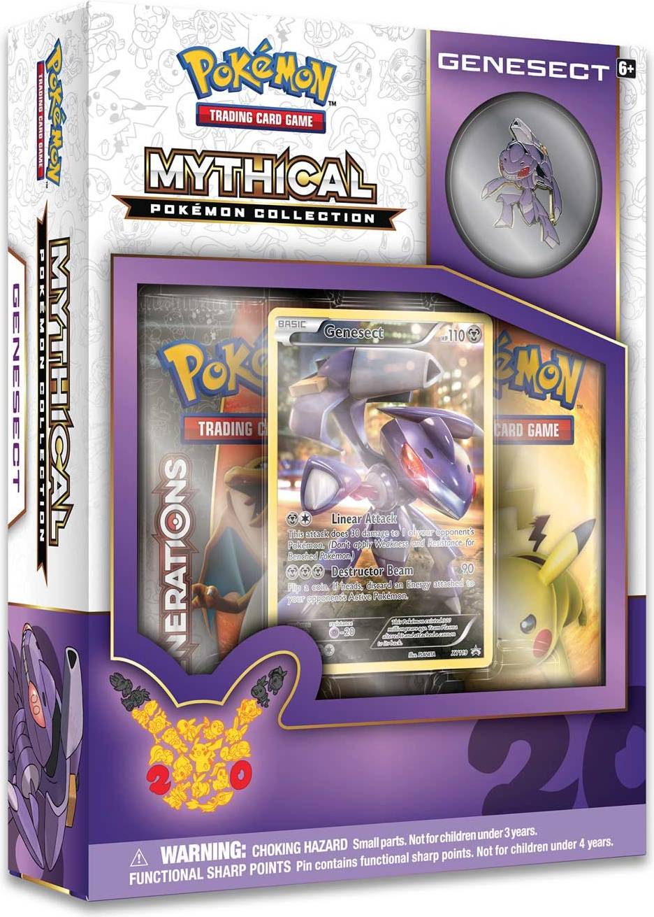 Pokemon collection Pokémon Mythical Collection Genesect