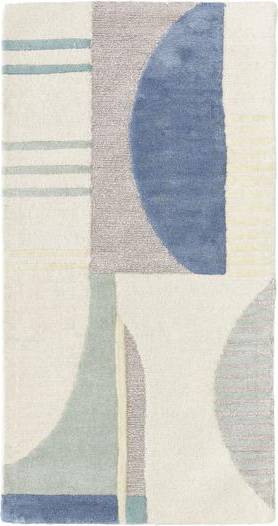 Westwing Collection High-Low Wool Rug Pierre Hand-Tufted Multicolour