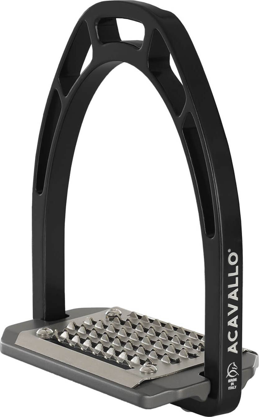 Aluminium Riding Stirrups Arco Evolution - Marron