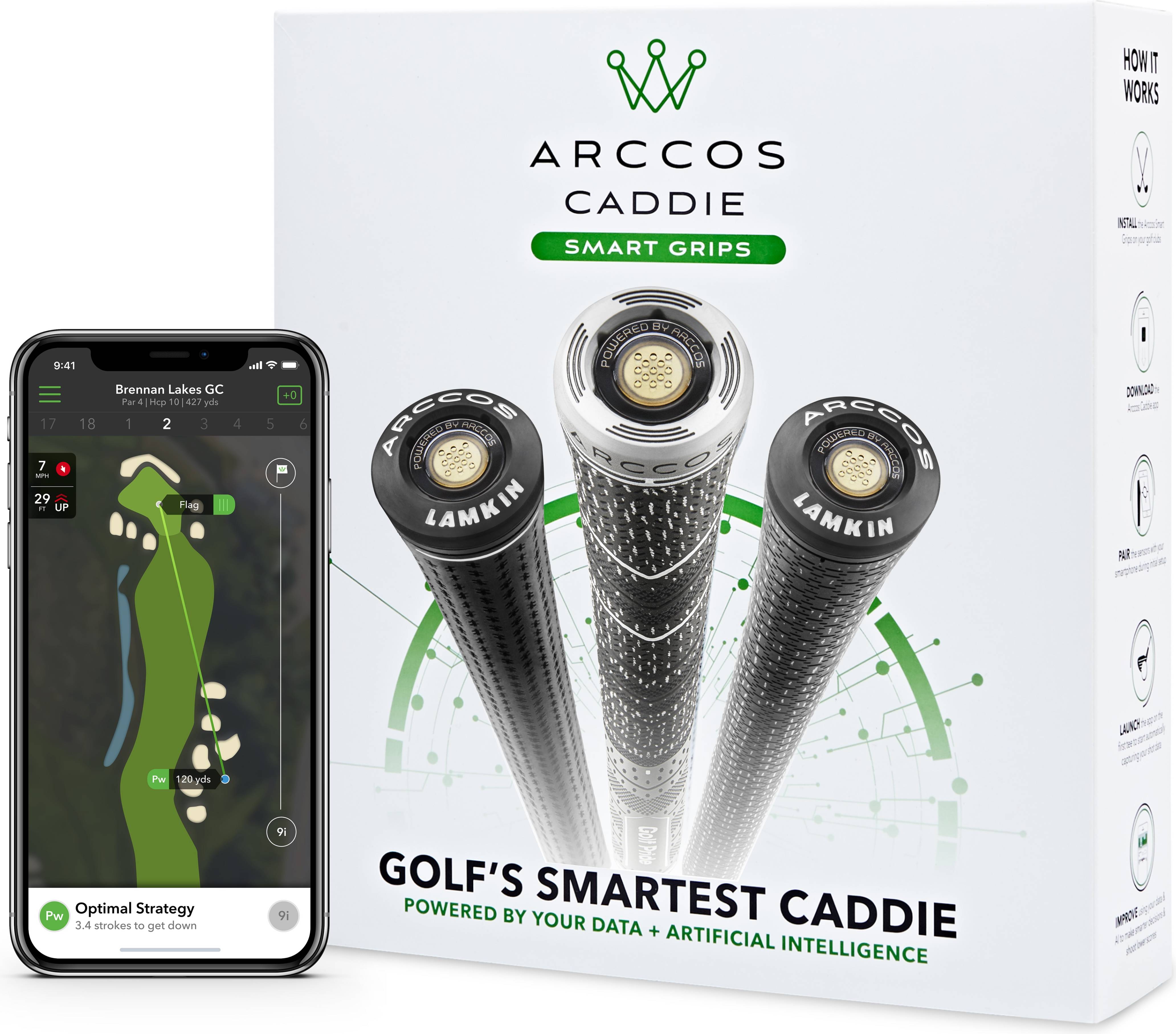 Arccos Golf Smart Sensor Golfgreb Multi Compound MCC 4