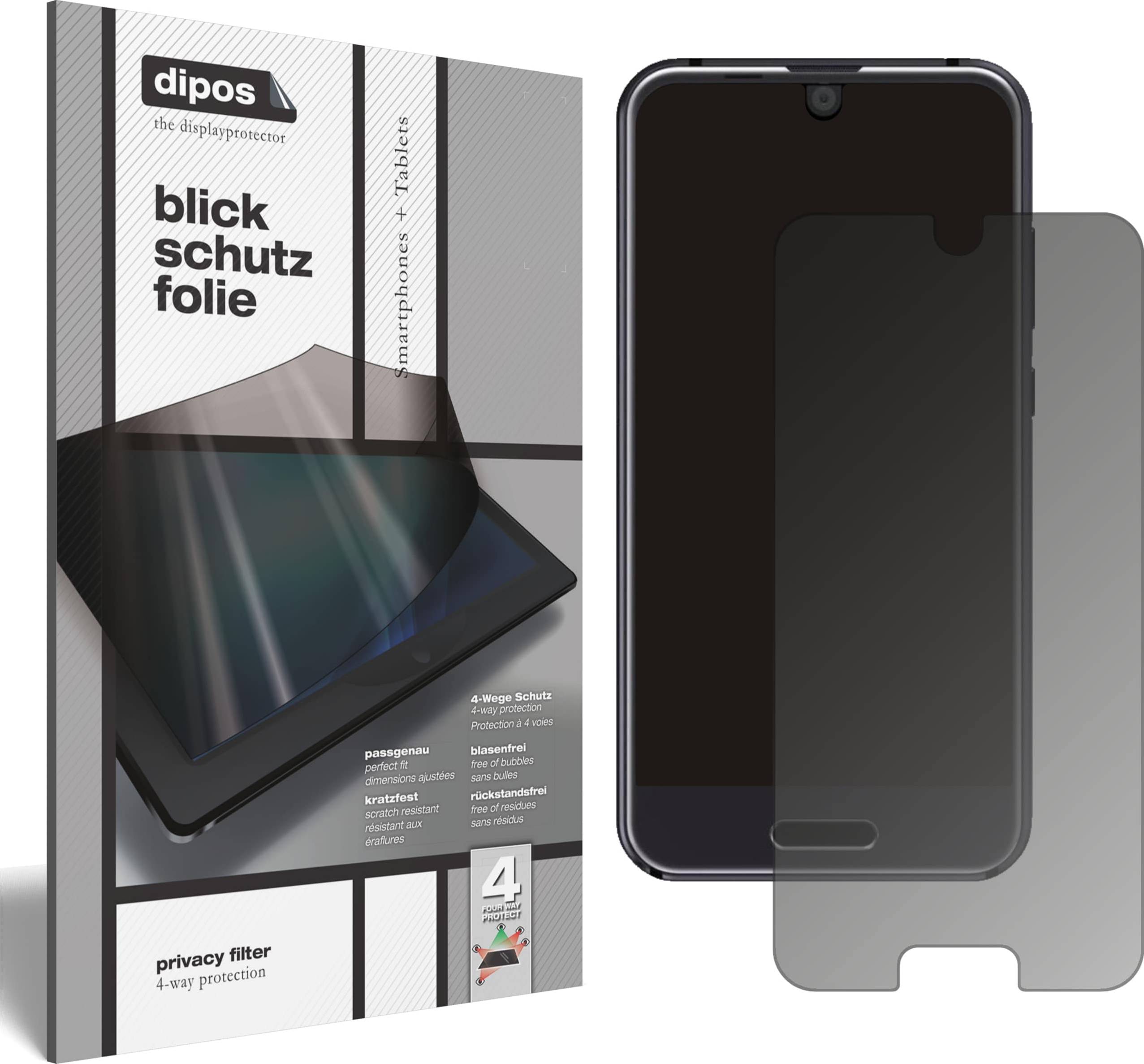 Dipos Sharp Aquos R Compact Privacy Filter