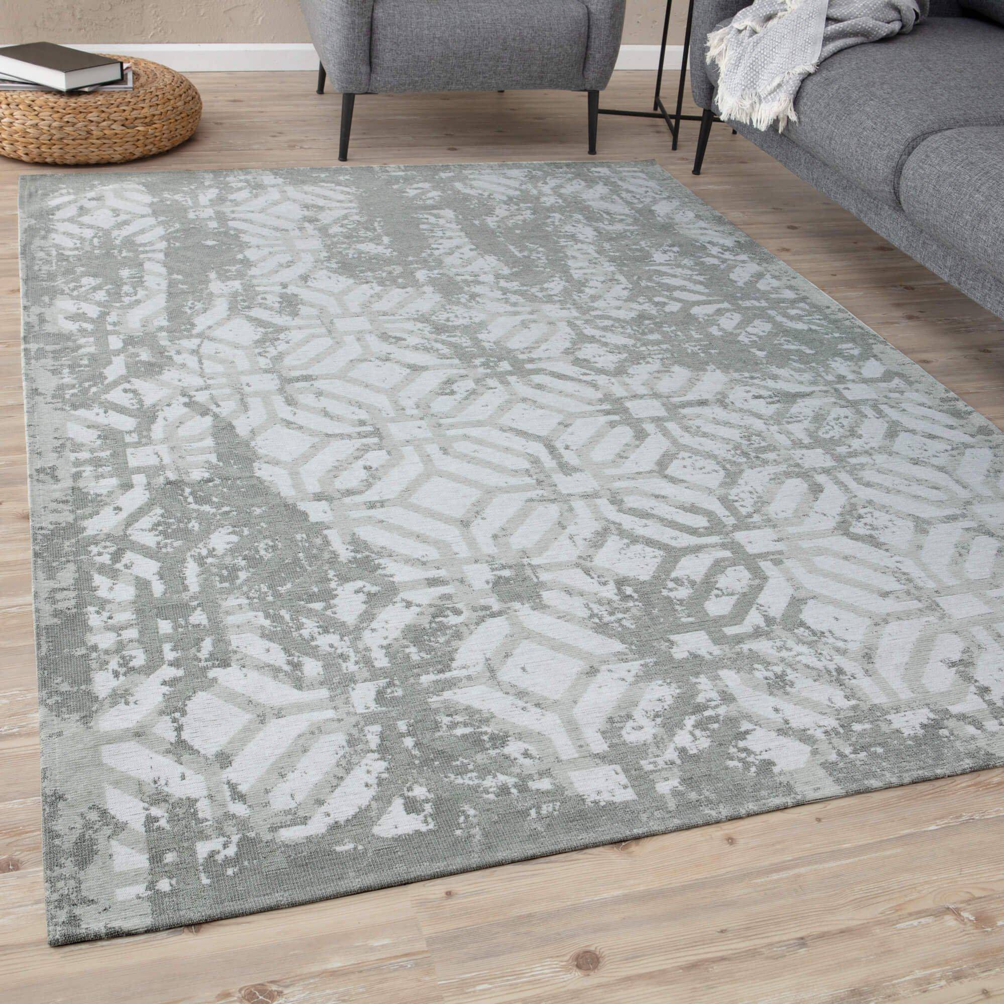 THE RUGS Carina Collection Modern In Green