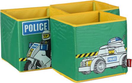 LEGO Police Storage Box - 3 Modules