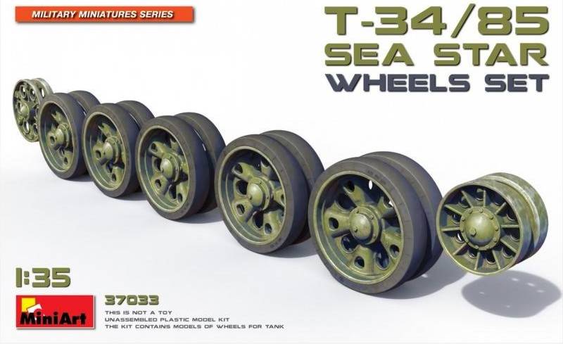 37033 Sea Star Ruedas Set
