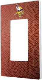 Keyscaper Football Design Single Rocker Light Switch Plate