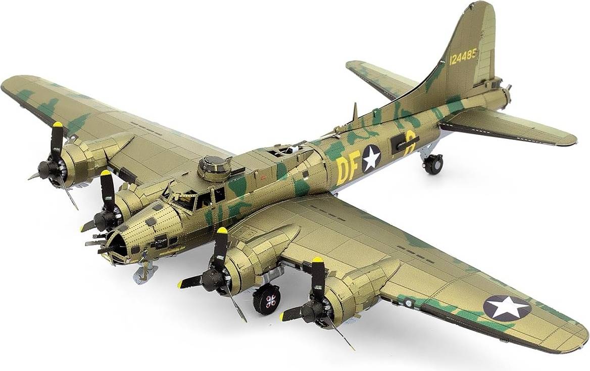 B-17 Flying Fortress Color 3D Model Kit