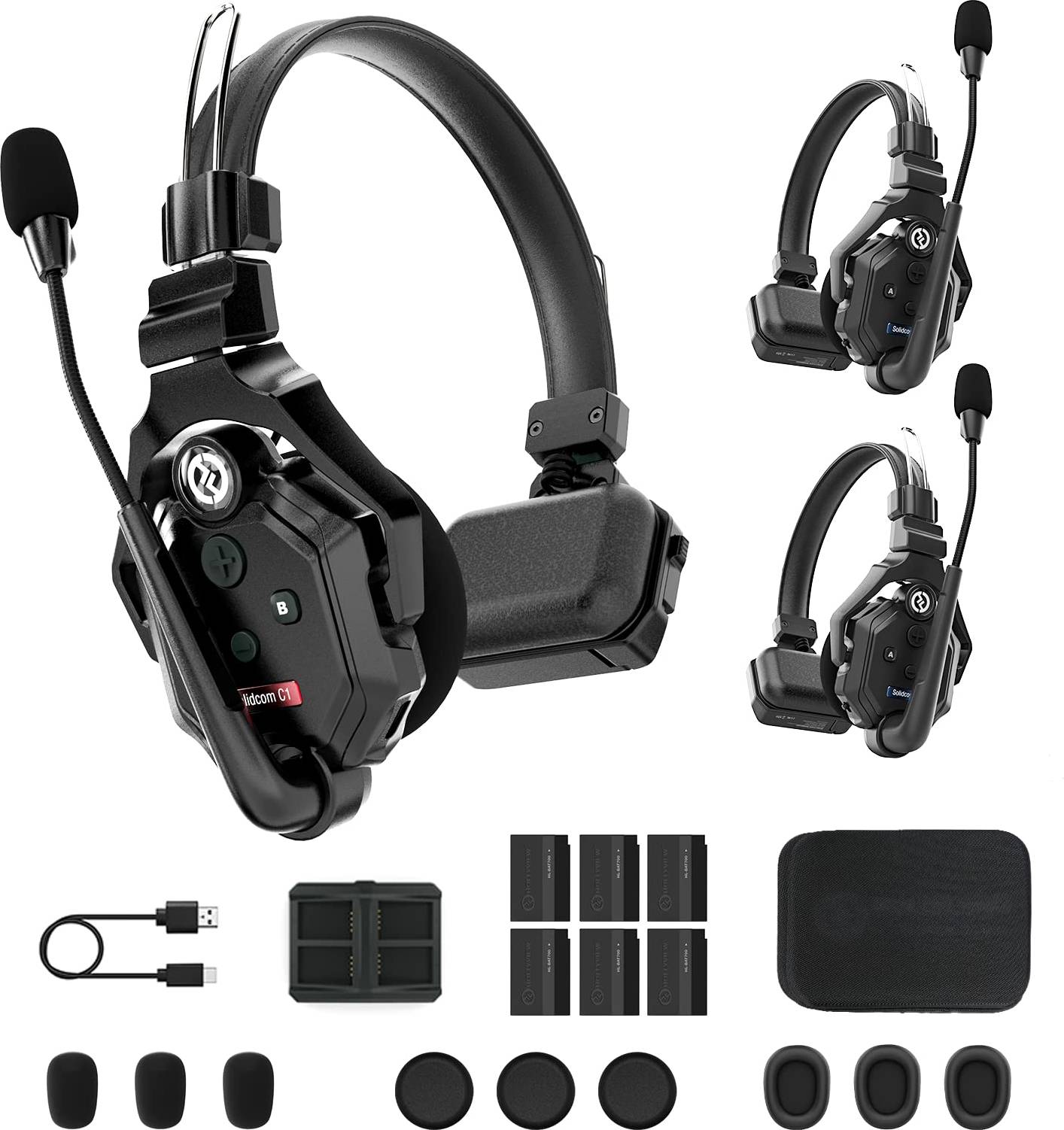 Hollyland Solidcom C1-3S Wireless Intercom System