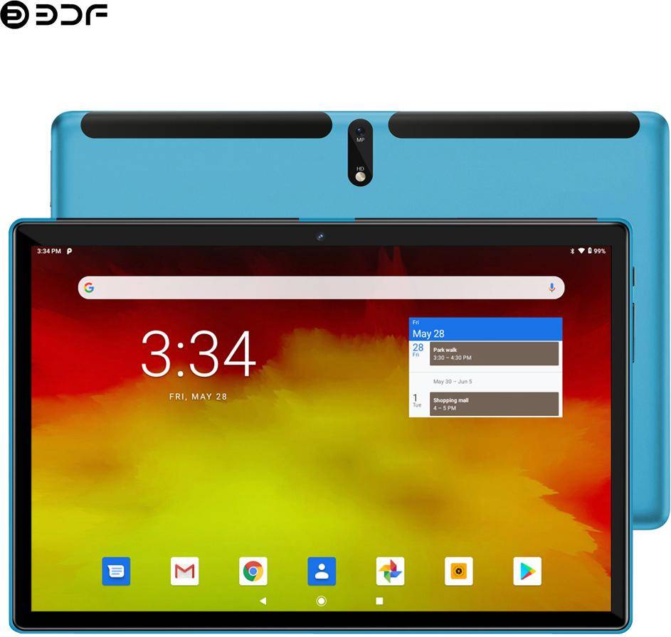 BDF 10.1 Inch Android 11 Tablet PC Mobile Phone
