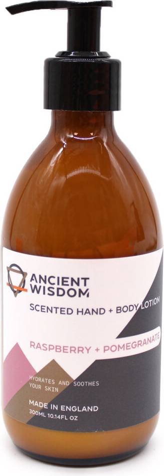 Ancient Wisdom Raspberry & Pomegranate Hand & Body Lotion 300ml