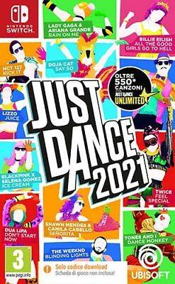 Just dance switch Ubisoft Just Dance 2021 Nintendo Switch Code In Box