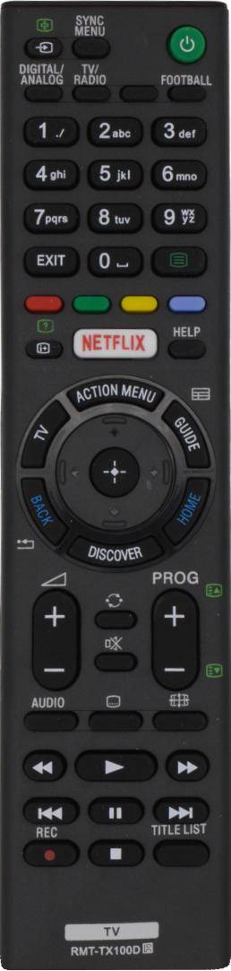 Azurano Télécommande Compatible Sony RMT-TX100D