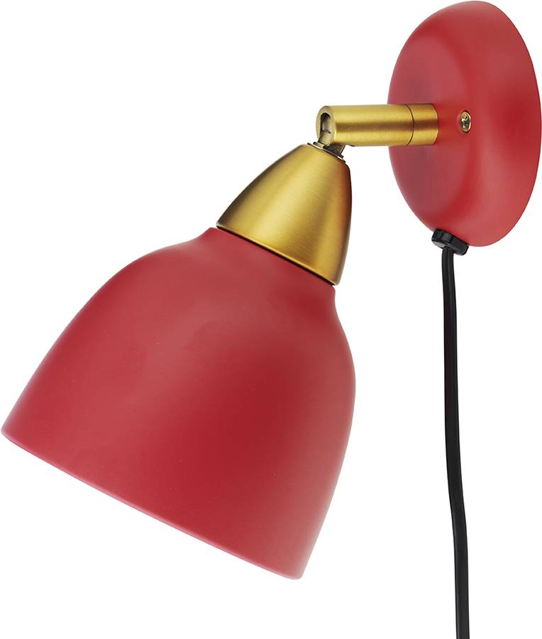 Urban Lamp Short Arm Raspberry Red