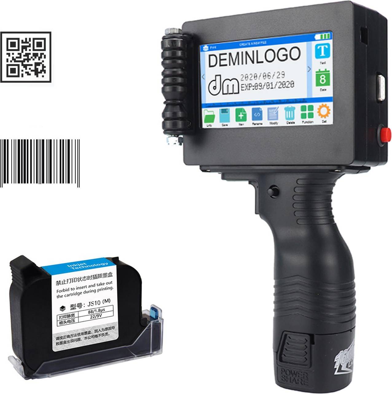 Goolrc Handheld Printer Portable High Definition