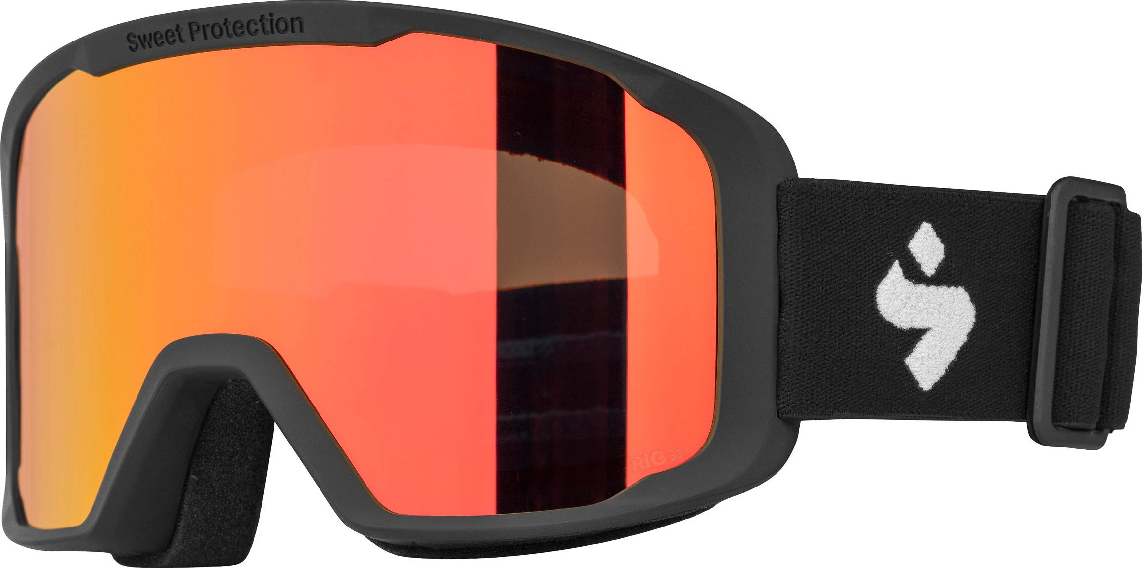 Sweet Protection Ripley Rig Reflect Ski Goggles Black Rig Topaz/CAT3