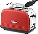 TP5702 800W Grille-Pain Rouge Inox
