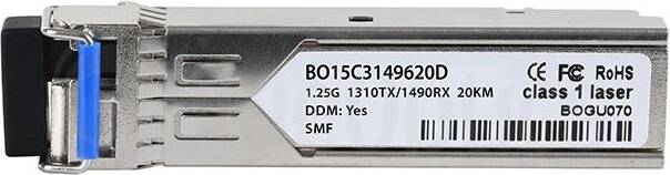 BlueOptics NetApp SFP BXU34 20KM Ricetrasmettitore