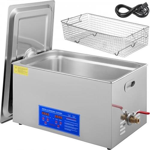 Ultrasonic cleaner VEVOR 22L Ultrasonic Cleaner Machine Rustfrit Stål