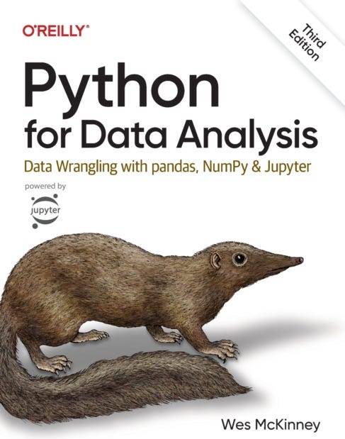 Python For Data Analysis 3e Data Wrangling With Pandas Numpy And Jupyter (Paperback, 2019)