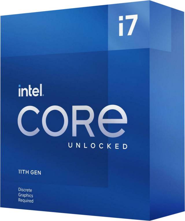 Intel core i7 Intel Core i7-11700KF 8-Core Processor