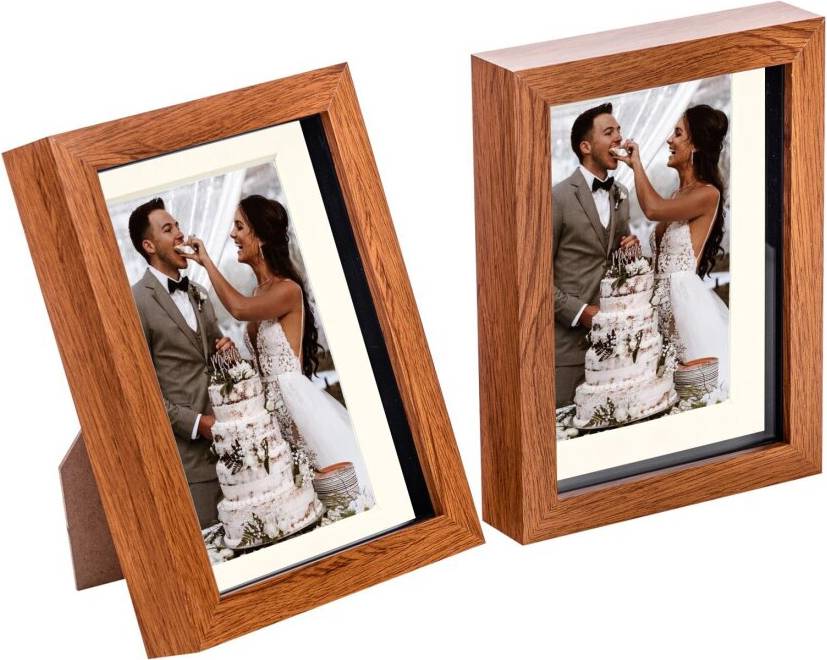 Nicola Spring 3D Box 5x7" with Photo Frame