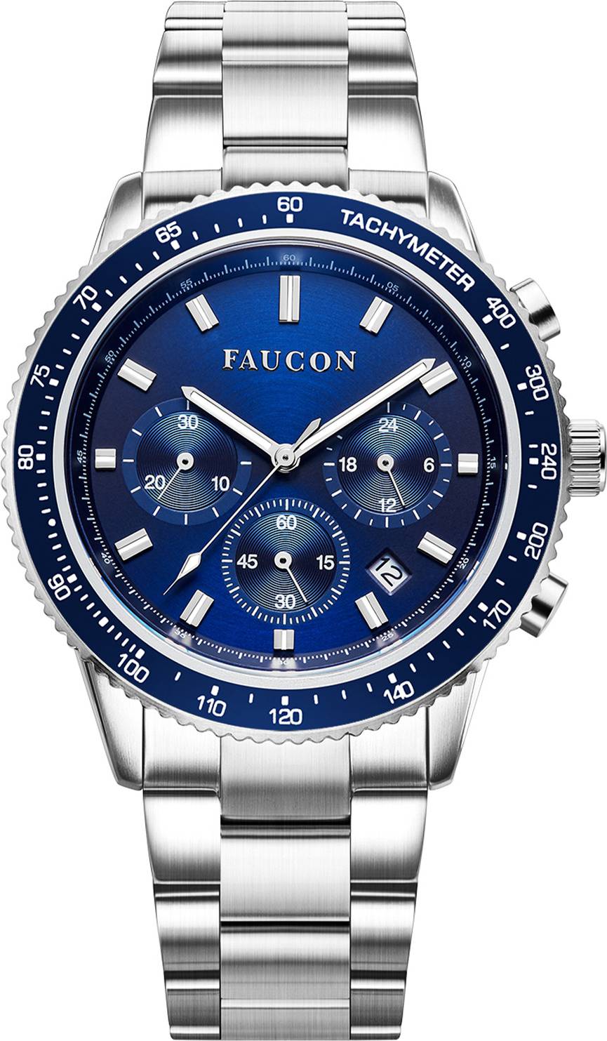 Faucon Speedtimer F10014 Watch Blue Man