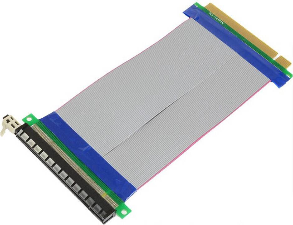 Bolwins P31 PCIe X16 Riser Extender Card Adapter