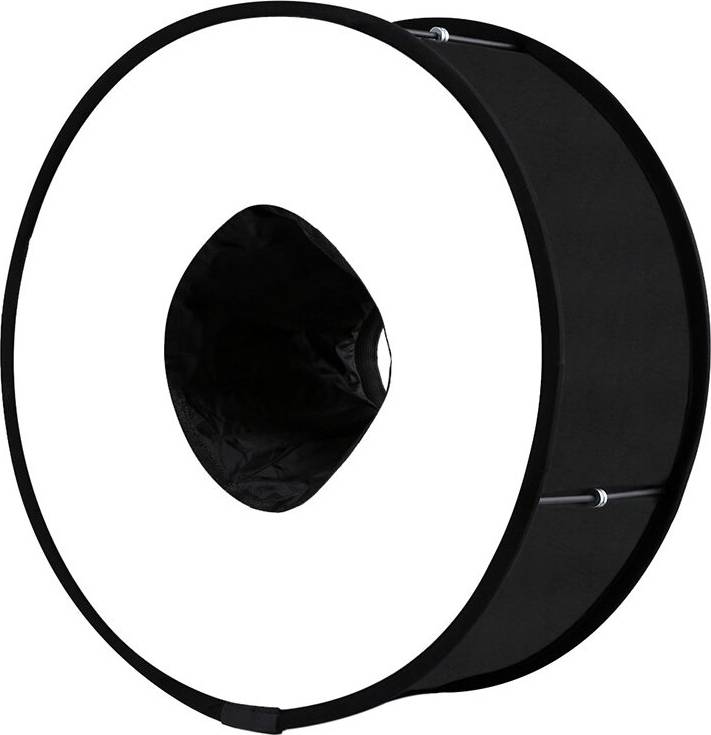 45cm Round Style Macro And Portrait Softbox SpeedLite Flash Light Foldable Diffuser