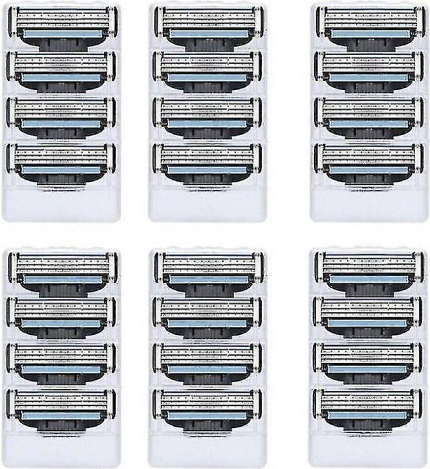 Gillette mach 3 Maidou 32pcs 3-layer Razor Blades Compatible Gillette Mach Manual Razor Razor Blades For Men