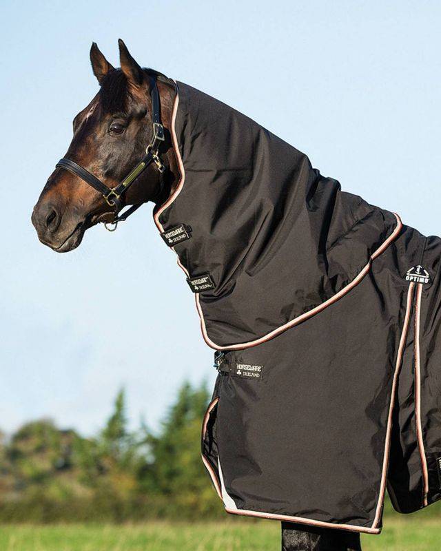 Horseware Rambo Optimo Hood Lite /Orange