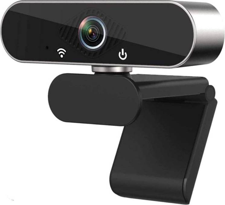 Webcam wide CHRONUS BOUTIQUE Webcam With Microphone 1080P HD Webcam Streaming Computer Web Camera USB Wide Angle Computer Camera for Laptop Video CallingBlack