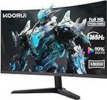 Koorui 24E6CA Computer Monitor 24 Inch Ful