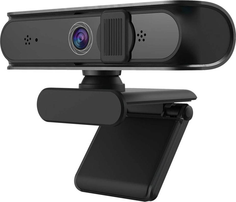 NetumScan NetumScan Webcam 1080P Full HD Stereo Microphone with Autofocus, 5 Megapixel Web Camera Video Chat Recording, Compatible Windows, Mac
