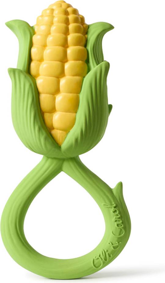 Oli & Carol Corn Rattle Toy