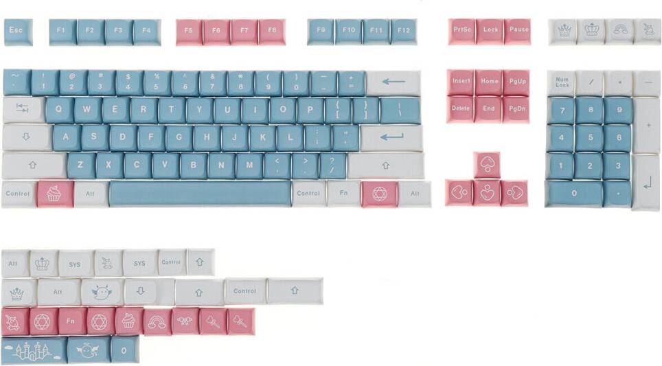 Greenzech Keys Castle In The Sky Keycap