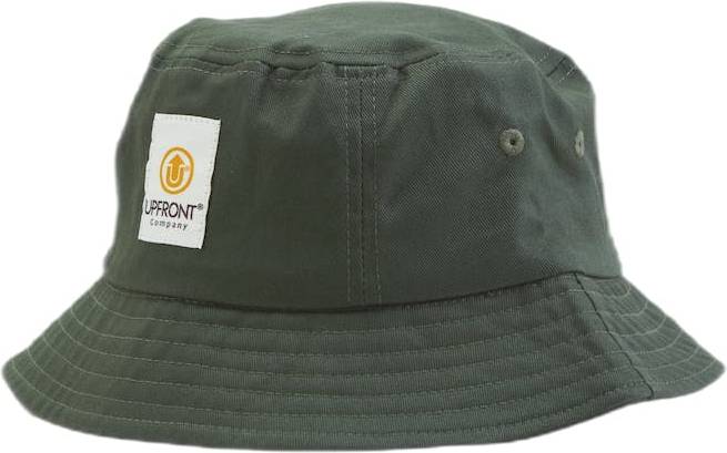 Upfront Stranded Bucket Hat Green