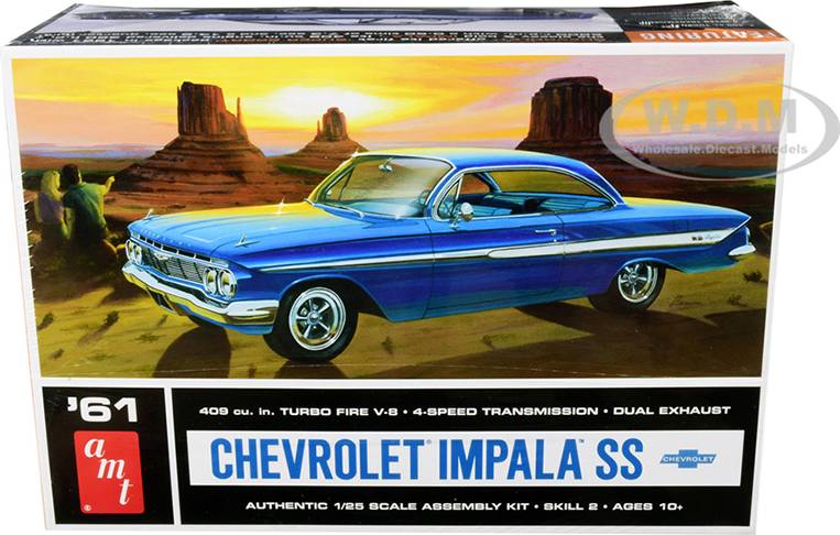 1961 Chevy Impala SS Scale Model Kit