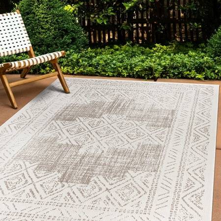 World Rug Gallery Transitional Bohemian Weather Beige