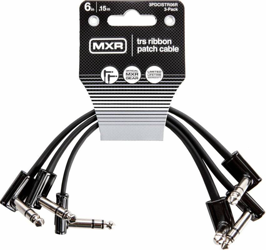 MXR TRS Ribbon Patch Cable 3 Pack 6 Inch 3m
