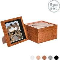 Nicola Spring 3D Box 8 Pack 5 Photo Frame