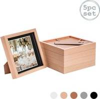 Nicola Spring 3D Box 8 Pack Photo Frame