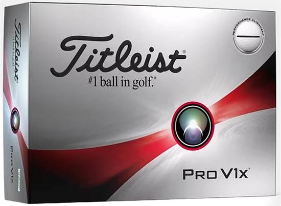 Titleist pro v1x Titleist Pro V1x Performance Alignment Balls
