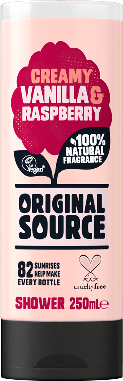 Vanilla Milk & Raspberry Shower Gel