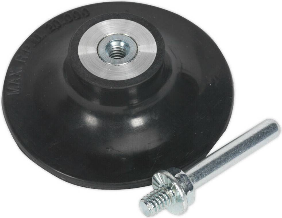 Loops 75mm Quick Change Backing Pad 1/4 Inch unc Thread Angle Grinder Disc