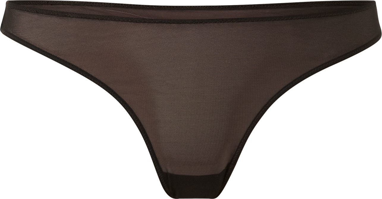 Understatement Stringtrusser Mesh Thong - Sort
