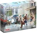 ICM Chernobyl 5 Evacuee Set Plastic Model Kit